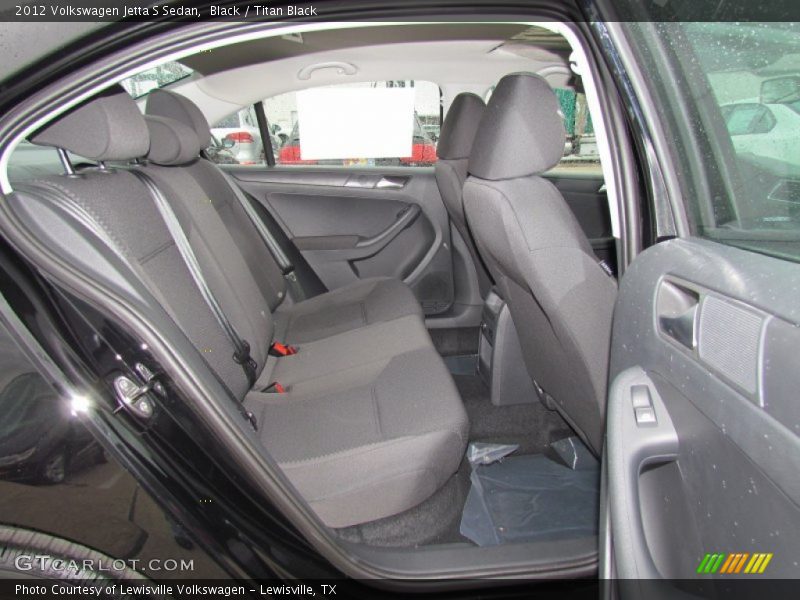 Black / Titan Black 2012 Volkswagen Jetta S Sedan