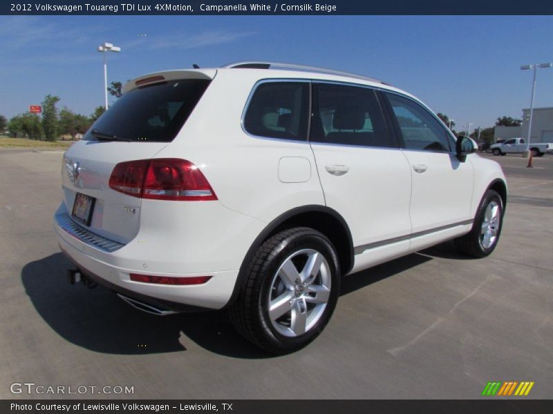 Campanella White / Cornsilk Beige 2012 Volkswagen Touareg TDI Lux 4XMotion