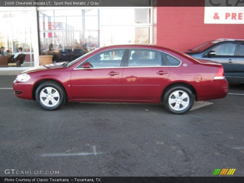 Sport Red Metallic / Gray 2006 Chevrolet Impala LT