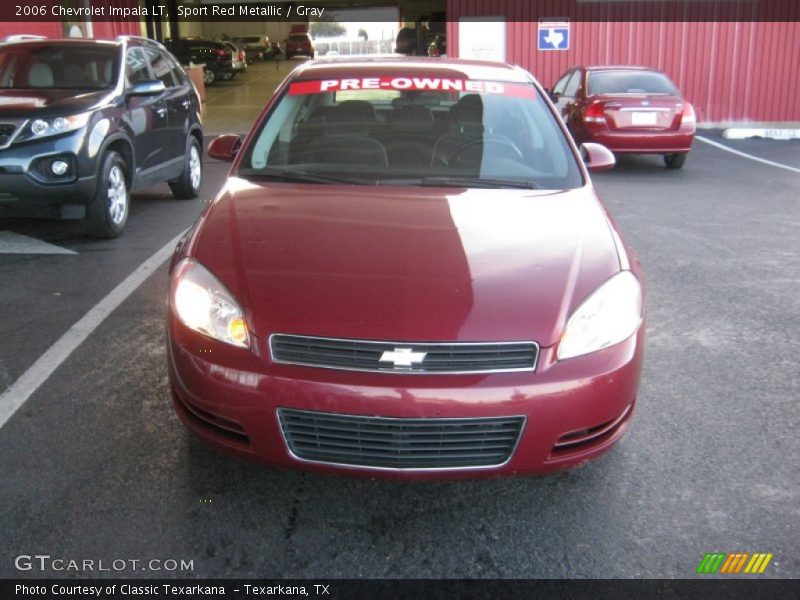 Sport Red Metallic / Gray 2006 Chevrolet Impala LT