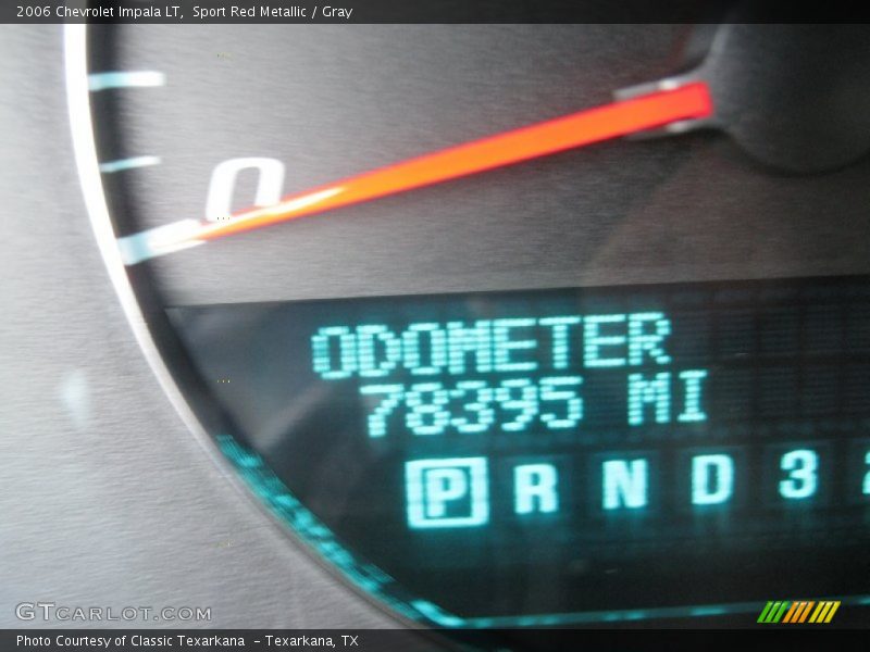 Sport Red Metallic / Gray 2006 Chevrolet Impala LT