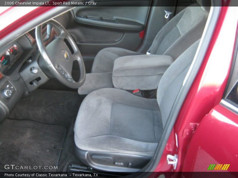 Sport Red Metallic / Gray 2006 Chevrolet Impala LT
