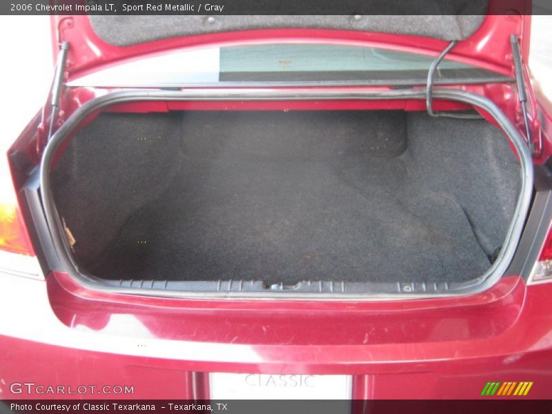 Sport Red Metallic / Gray 2006 Chevrolet Impala LT
