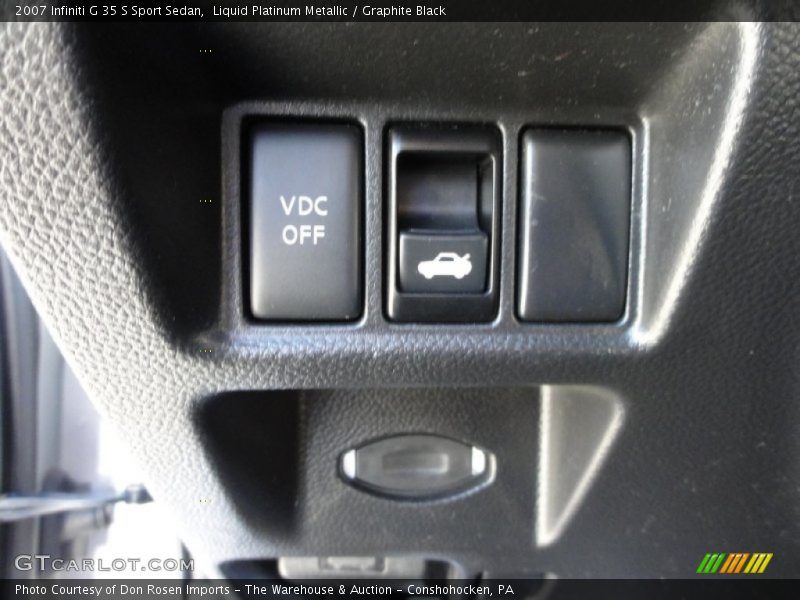 Liquid Platinum Metallic / Graphite Black 2007 Infiniti G 35 S Sport Sedan