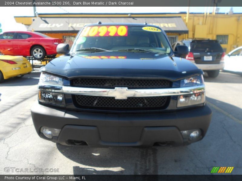 Dark Blue Metallic / Dark Charcoal 2004 Chevrolet Avalanche 1500 Z66