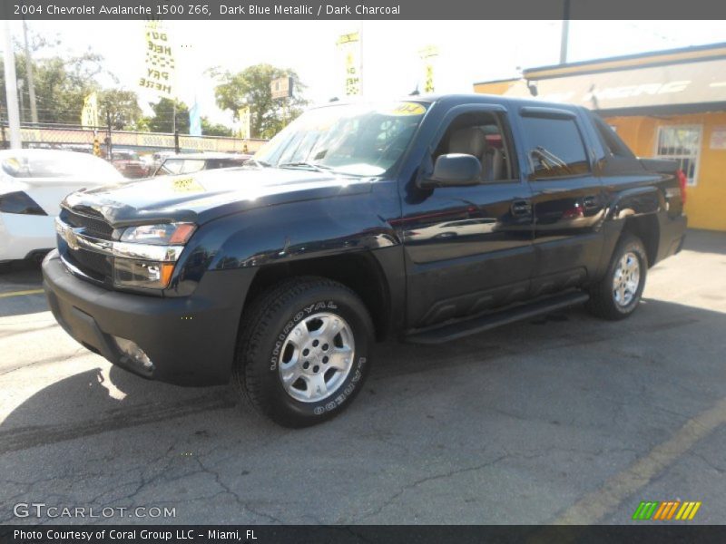 Dark Blue Metallic / Dark Charcoal 2004 Chevrolet Avalanche 1500 Z66