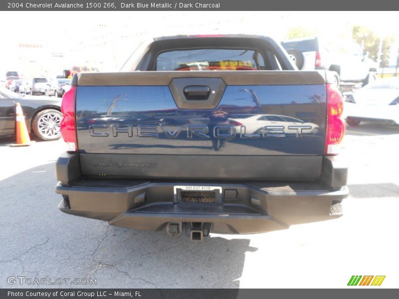 Dark Blue Metallic / Dark Charcoal 2004 Chevrolet Avalanche 1500 Z66