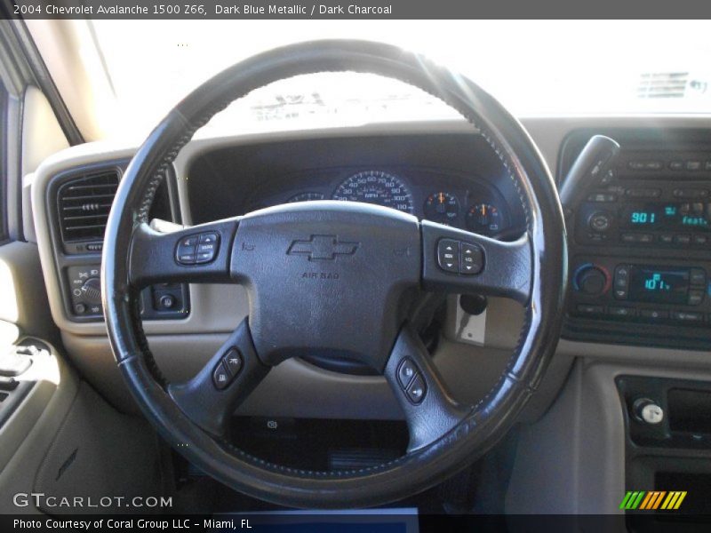 Dark Blue Metallic / Dark Charcoal 2004 Chevrolet Avalanche 1500 Z66