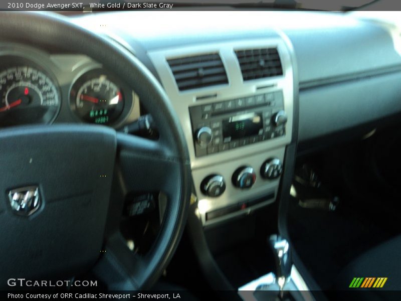 White Gold / Dark Slate Gray 2010 Dodge Avenger SXT