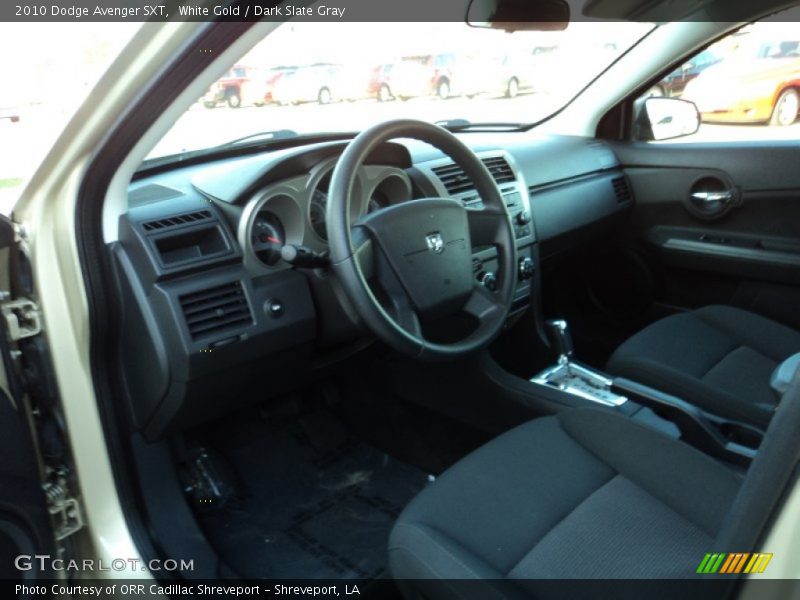 White Gold / Dark Slate Gray 2010 Dodge Avenger SXT