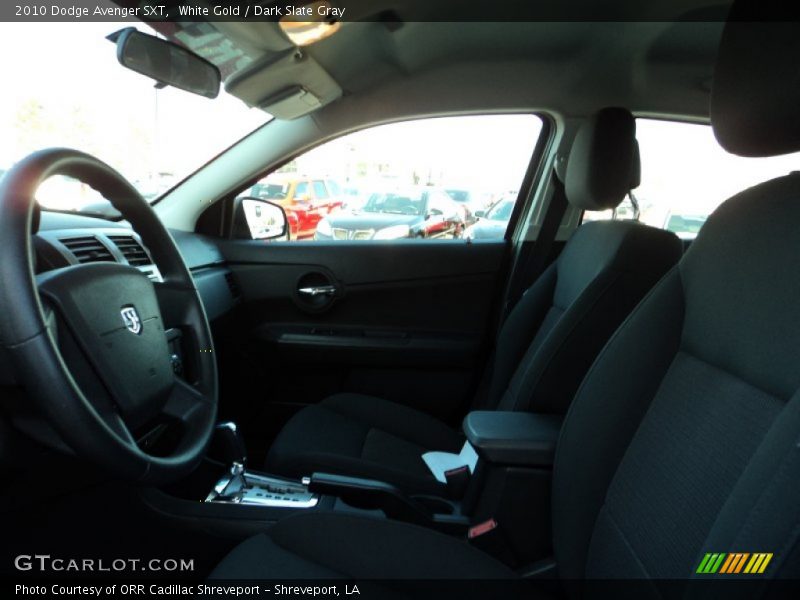 White Gold / Dark Slate Gray 2010 Dodge Avenger SXT