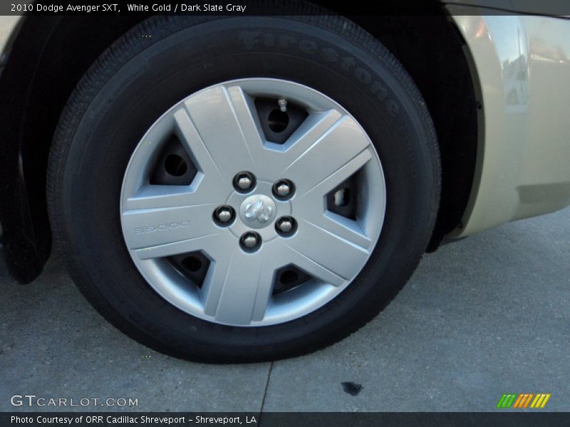White Gold / Dark Slate Gray 2010 Dodge Avenger SXT