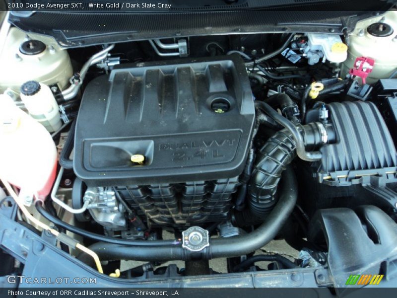 White Gold / Dark Slate Gray 2010 Dodge Avenger SXT