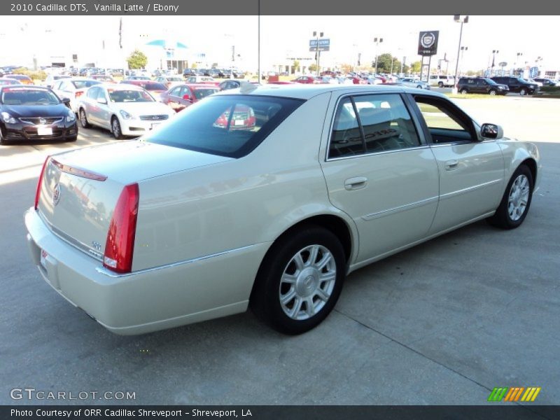 Vanilla Latte / Ebony 2010 Cadillac DTS