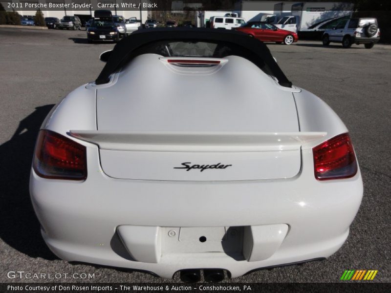 Spyder Back End - 2011 Porsche Boxster Spyder