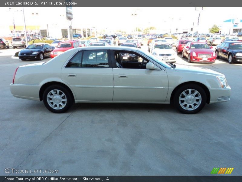 Vanilla Latte / Ebony 2010 Cadillac DTS