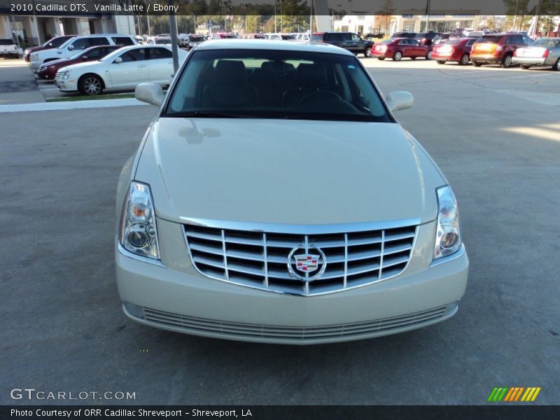 Vanilla Latte / Ebony 2010 Cadillac DTS