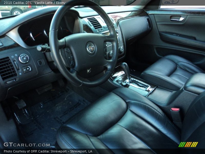 Vanilla Latte / Ebony 2010 Cadillac DTS