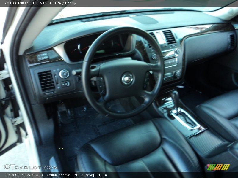 Vanilla Latte / Ebony 2010 Cadillac DTS