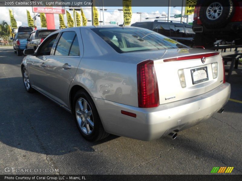 Light Platinum / Light Gray 2005 Cadillac STS V6