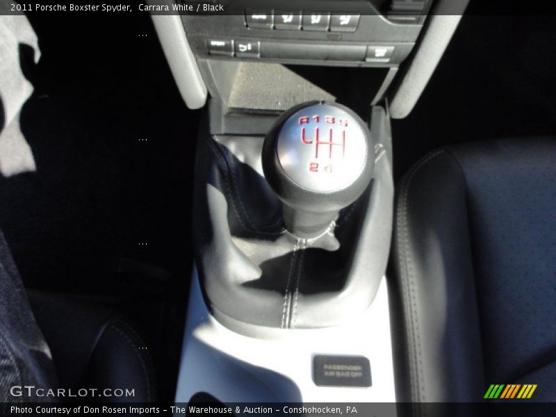  2011 Boxster Spyder 6 Speed Manual Shifter