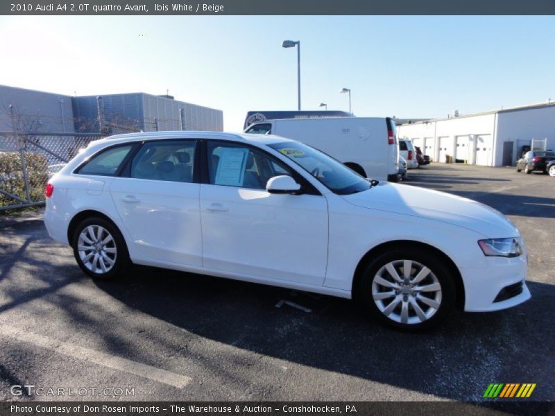 Ibis White / Beige 2010 Audi A4 2.0T quattro Avant