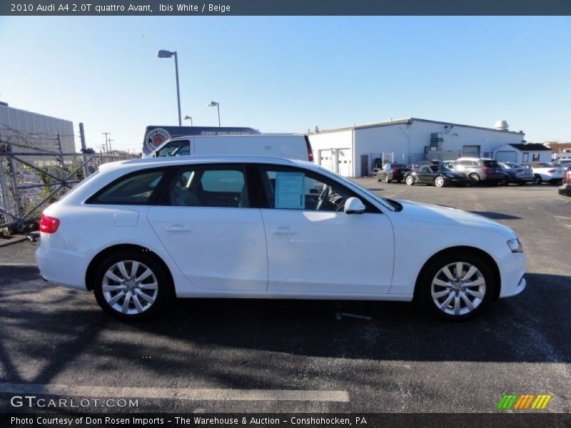 Ibis White / Beige 2010 Audi A4 2.0T quattro Avant