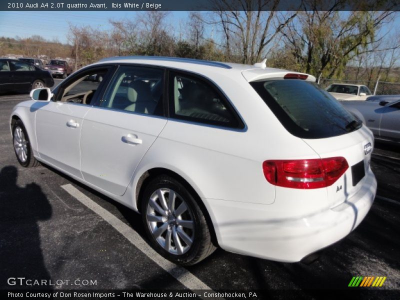 Ibis White / Beige 2010 Audi A4 2.0T quattro Avant