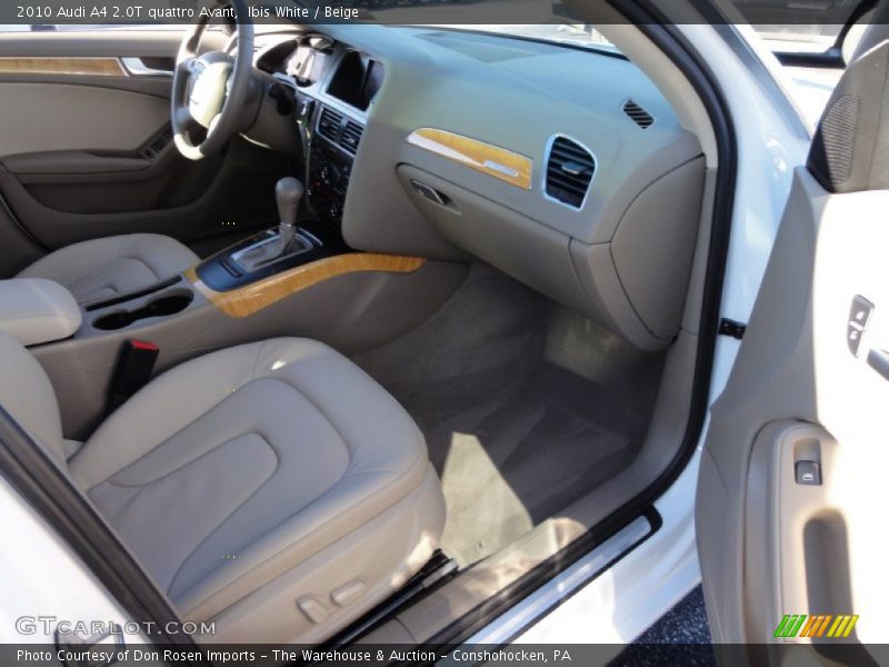 Ibis White / Beige 2010 Audi A4 2.0T quattro Avant