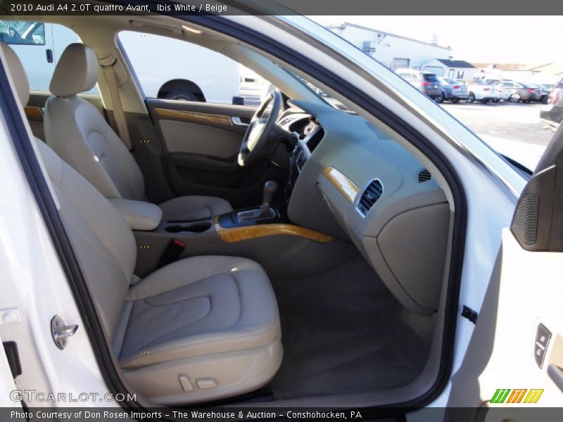  2010 A4 2.0T quattro Avant Beige Interior