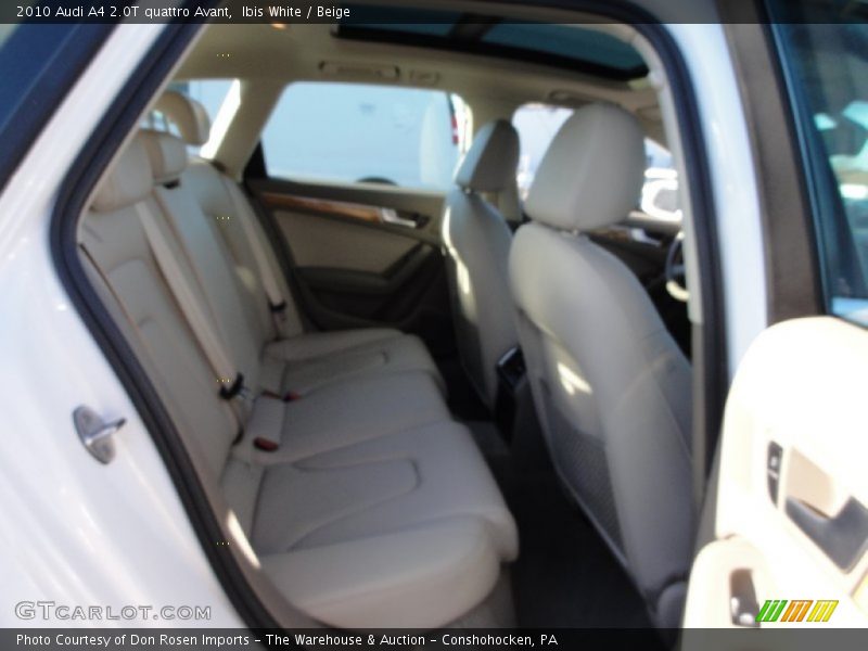 Ibis White / Beige 2010 Audi A4 2.0T quattro Avant
