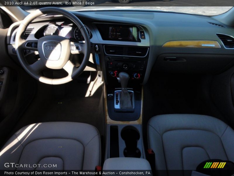 Ibis White / Beige 2010 Audi A4 2.0T quattro Avant