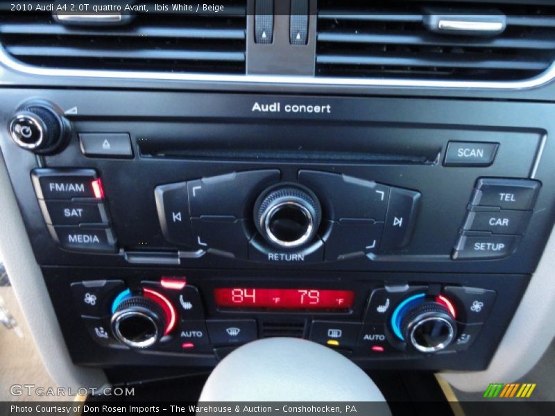 Ibis White / Beige 2010 Audi A4 2.0T quattro Avant