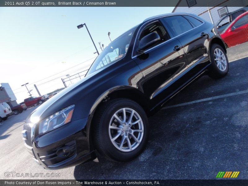Brilliant Black / Cinnamon Brown 2011 Audi Q5 2.0T quattro