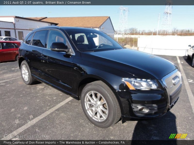 Brilliant Black / Cinnamon Brown 2011 Audi Q5 2.0T quattro