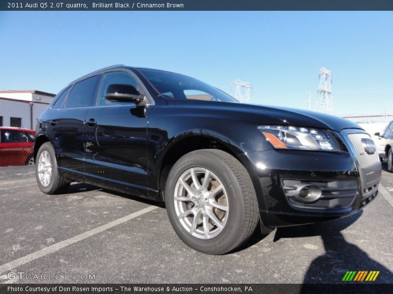 Brilliant Black / Cinnamon Brown 2011 Audi Q5 2.0T quattro