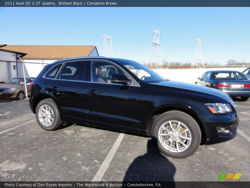 Brilliant Black / Cinnamon Brown 2011 Audi Q5 2.0T quattro