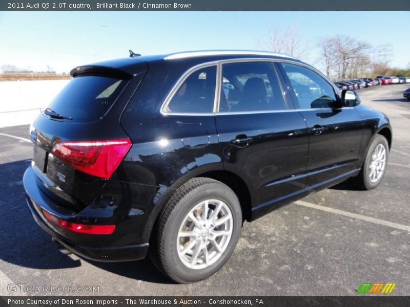 Brilliant Black / Cinnamon Brown 2011 Audi Q5 2.0T quattro