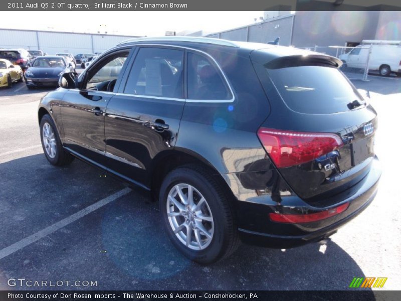 Brilliant Black / Cinnamon Brown 2011 Audi Q5 2.0T quattro