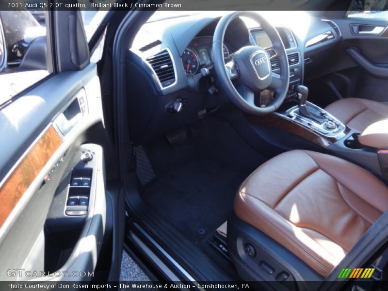 Brilliant Black / Cinnamon Brown 2011 Audi Q5 2.0T quattro