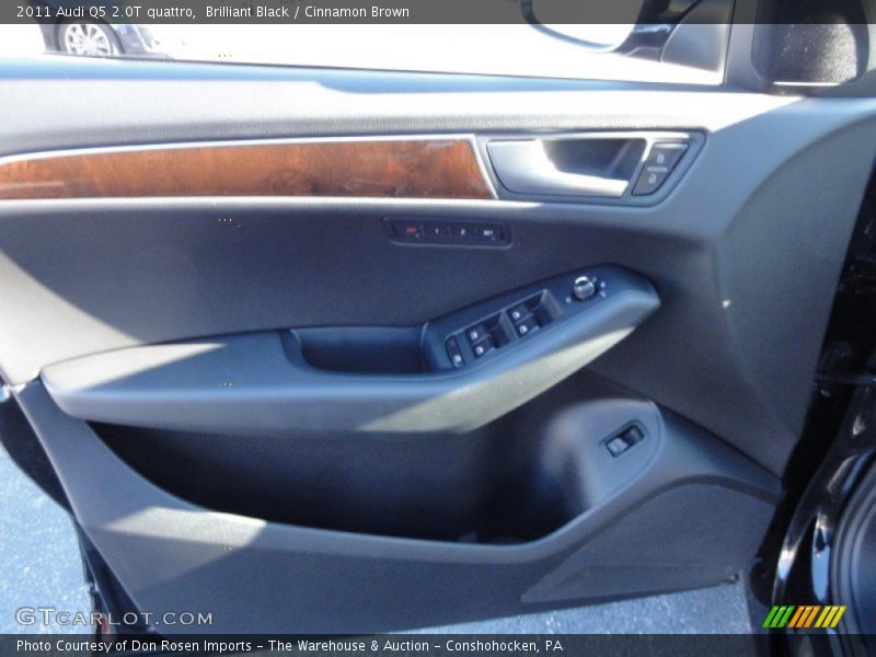Brilliant Black / Cinnamon Brown 2011 Audi Q5 2.0T quattro