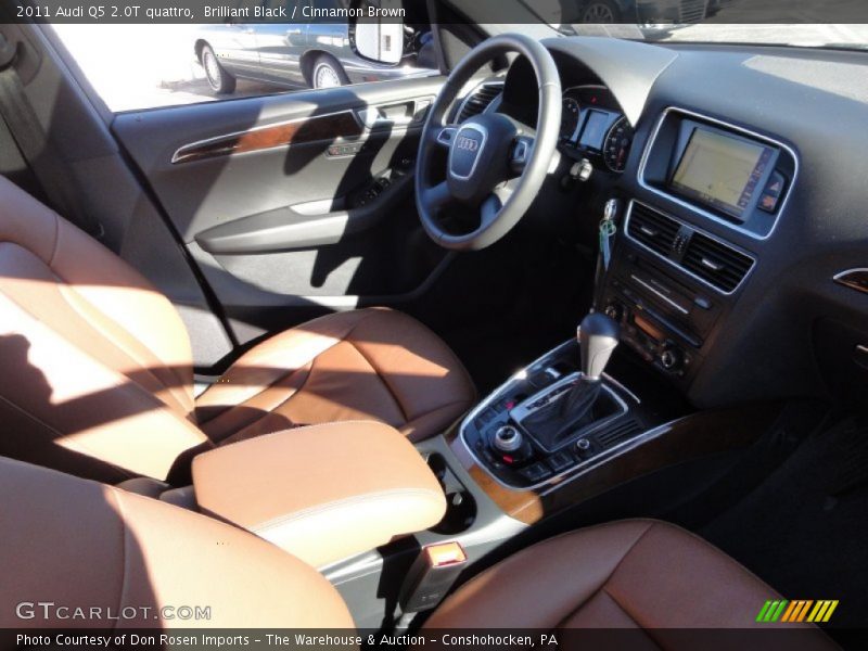 Brilliant Black / Cinnamon Brown 2011 Audi Q5 2.0T quattro