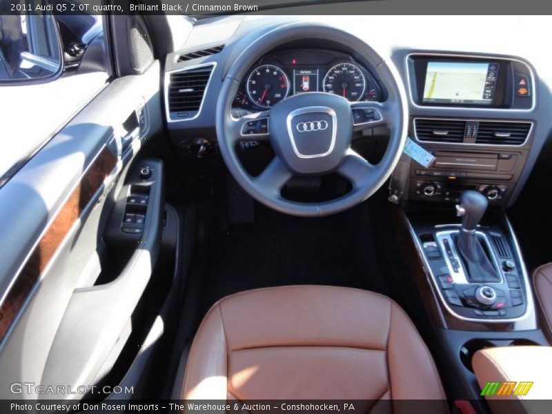 Brilliant Black / Cinnamon Brown 2011 Audi Q5 2.0T quattro