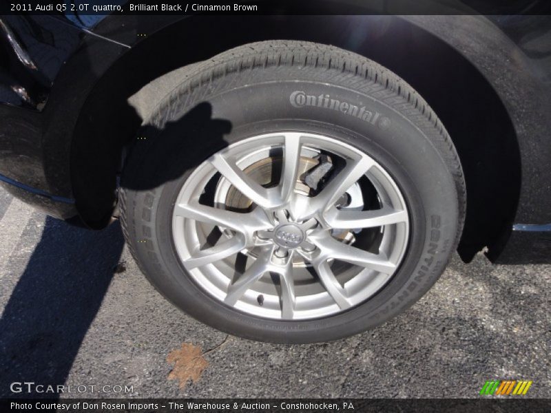 Brilliant Black / Cinnamon Brown 2011 Audi Q5 2.0T quattro