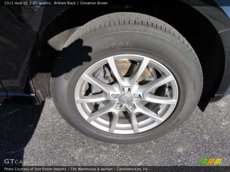 Brilliant Black / Cinnamon Brown 2011 Audi Q5 2.0T quattro