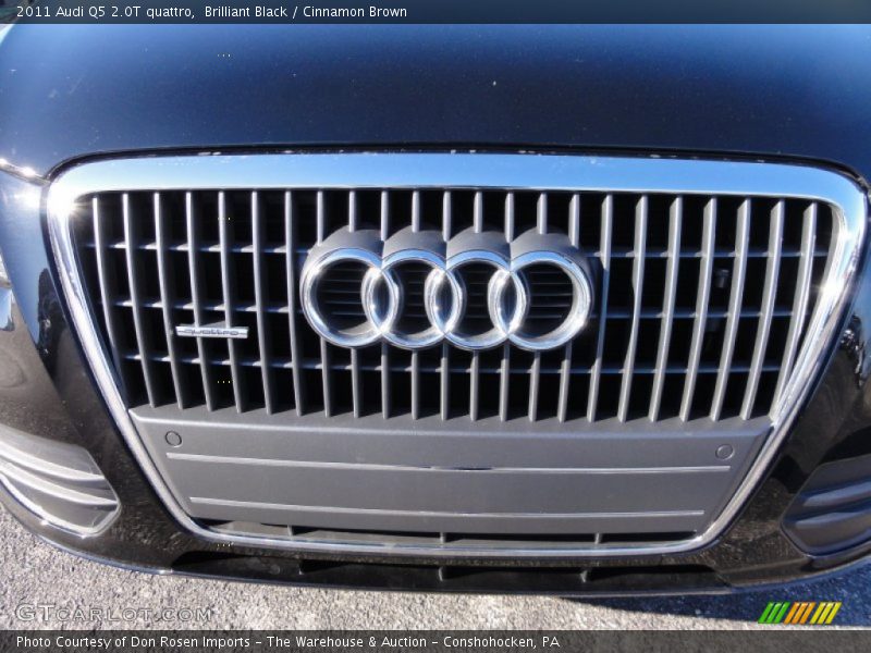 Brilliant Black / Cinnamon Brown 2011 Audi Q5 2.0T quattro