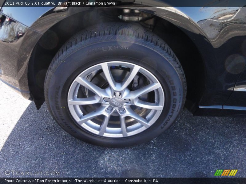 Brilliant Black / Cinnamon Brown 2011 Audi Q5 2.0T quattro