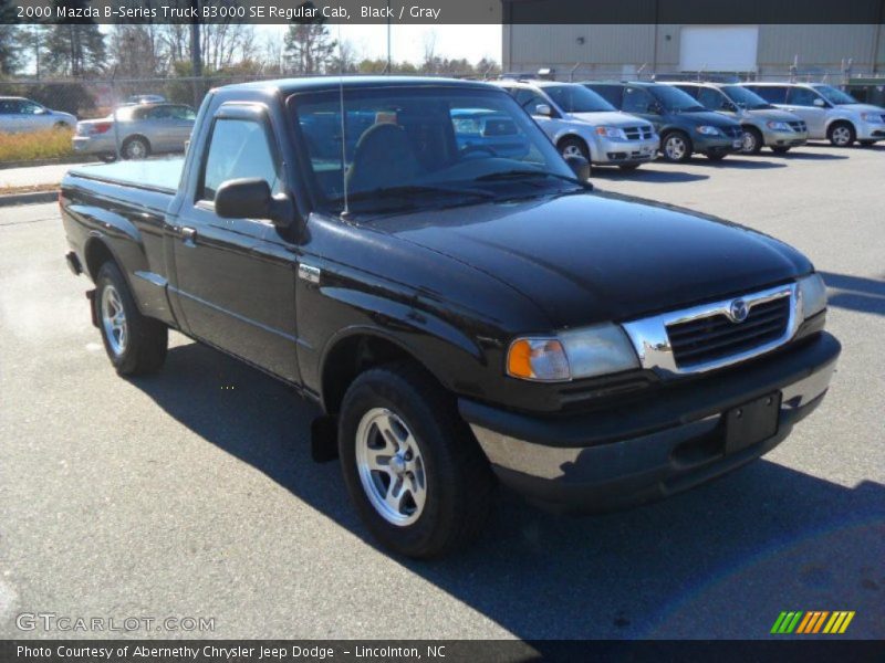 Black / Gray 2000 Mazda B-Series Truck B3000 SE Regular Cab