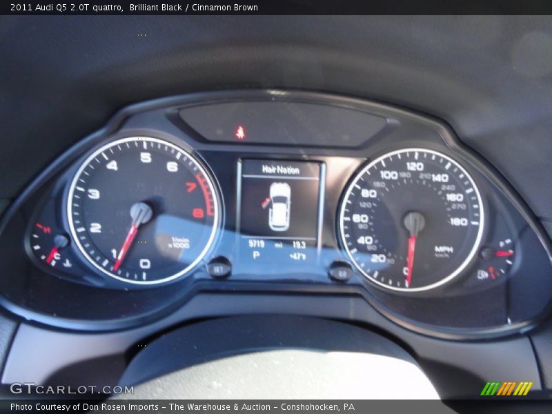 Brilliant Black / Cinnamon Brown 2011 Audi Q5 2.0T quattro