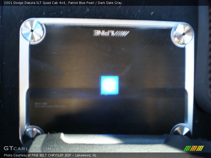 Patriot Blue Pearl / Dark Slate Gray 2001 Dodge Dakota SLT Quad Cab 4x4